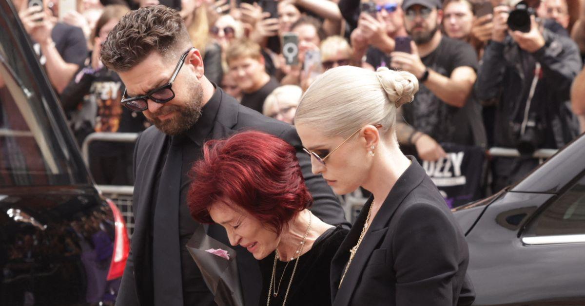 Sharon Osbourne and children were by the singer's side during his final hours.