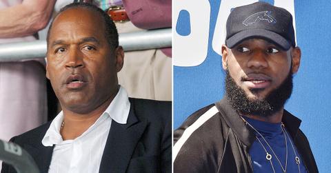 oj simpson slams lebron james makhia bryant tweet