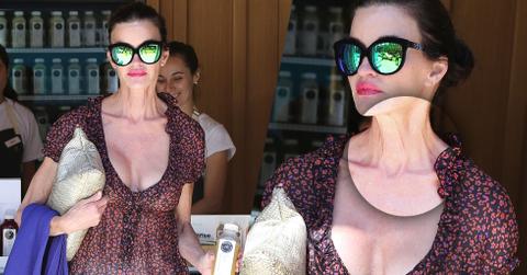 Janice Dickinson Neck