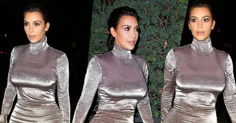 //kim kardashian weight loss tight velvet dress pp