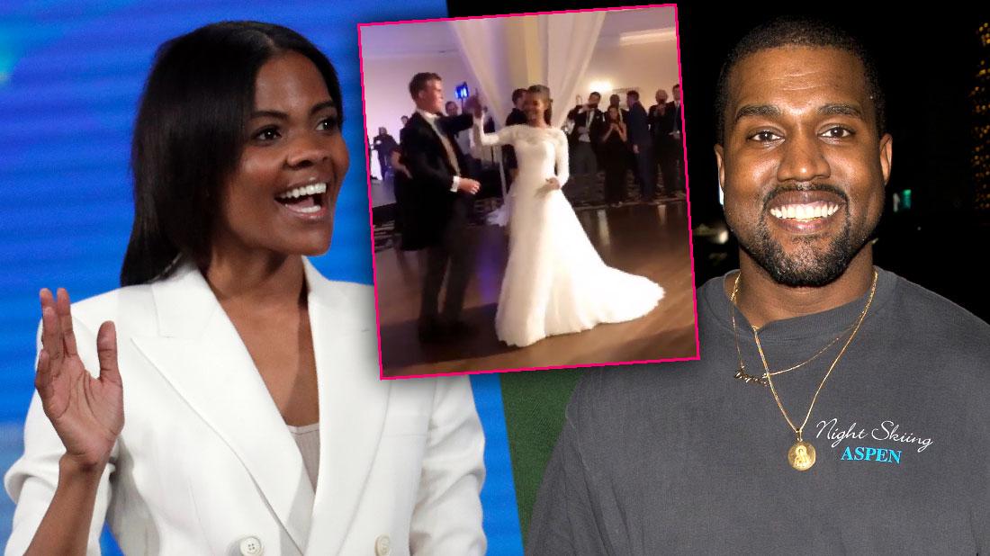 Kanye West's Conservative Activist Pal Candace Owens Gets Married.