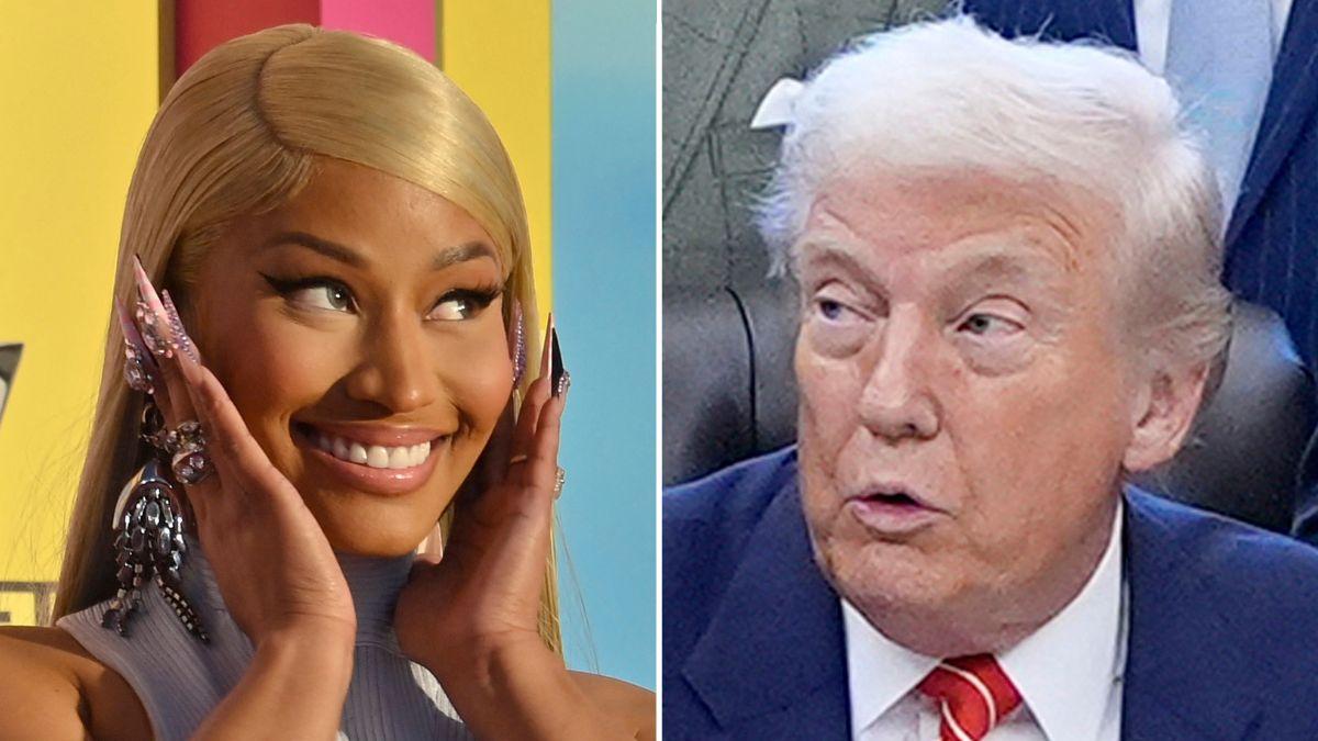 Photos Nicki Minaj and Donald Trump