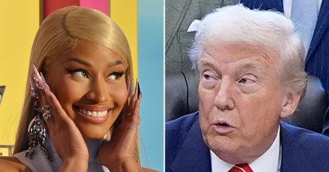 Photos Nicki Minaj and Donald Trump