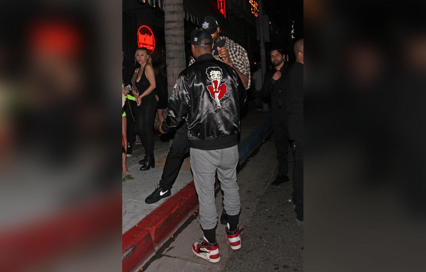 Tristan Thompson Leaves Nightclub After Khloe Cheating Scandal