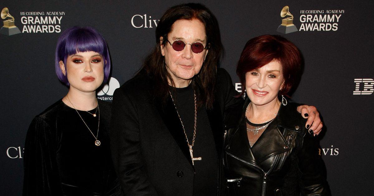 Photo of Kelly, Ozzy and Sharon Osbourne