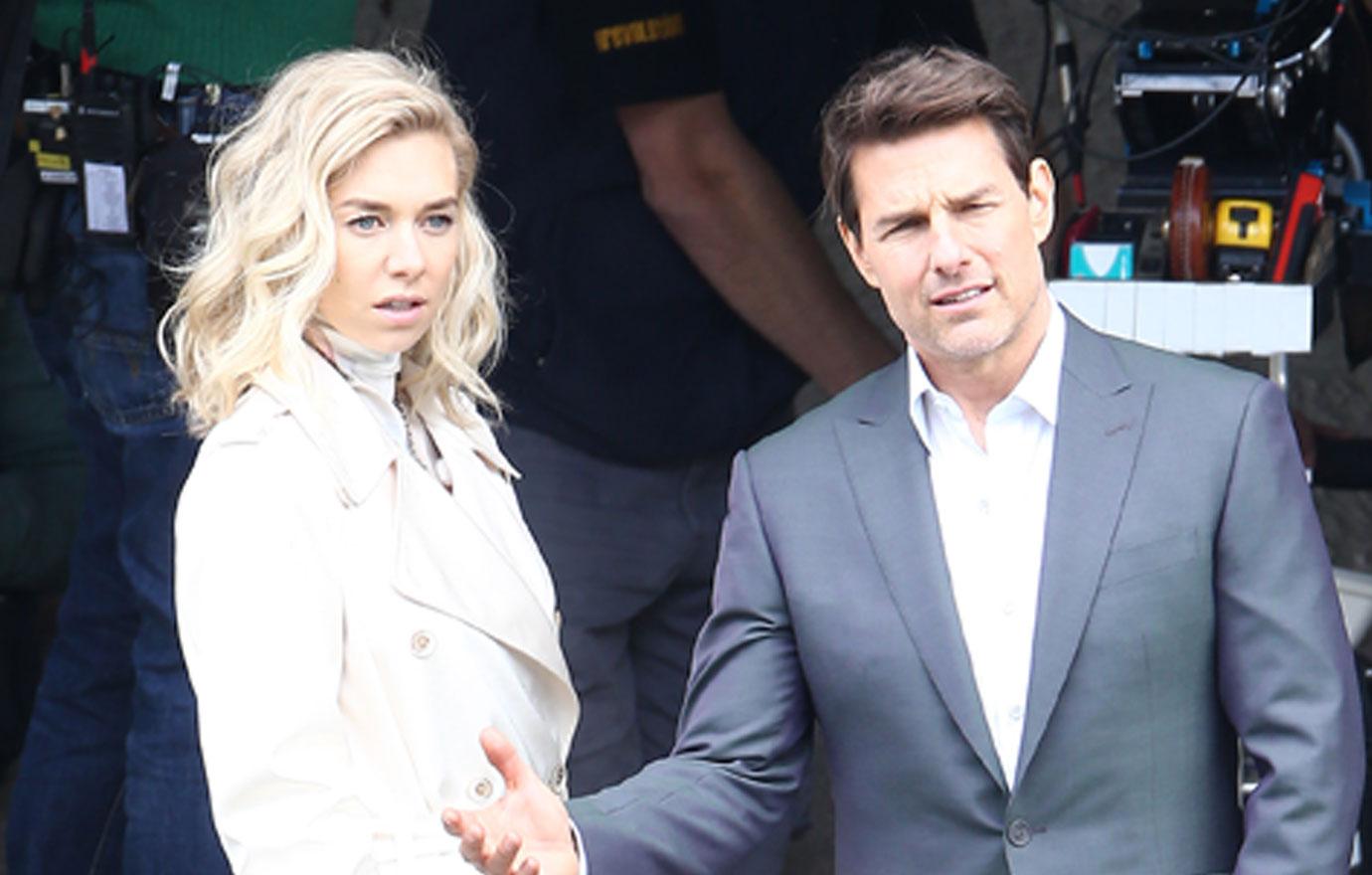 Tom Cruise Mission Impossible 6 Vanessa Kirby Kissing