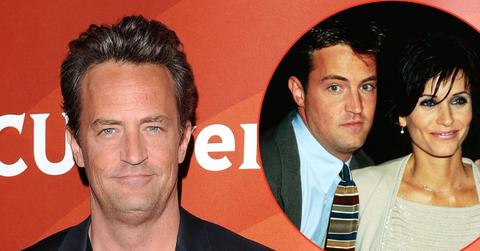 picture of Matthew Perry and Courteney Cox