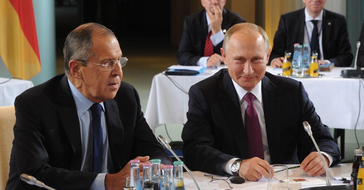 Sergei Lavrov Says West Will Assassinate Putin Over War In Ukraine 