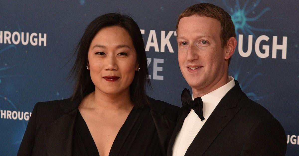 Photo of Priscilla Chan and Mark Zuckerberg.