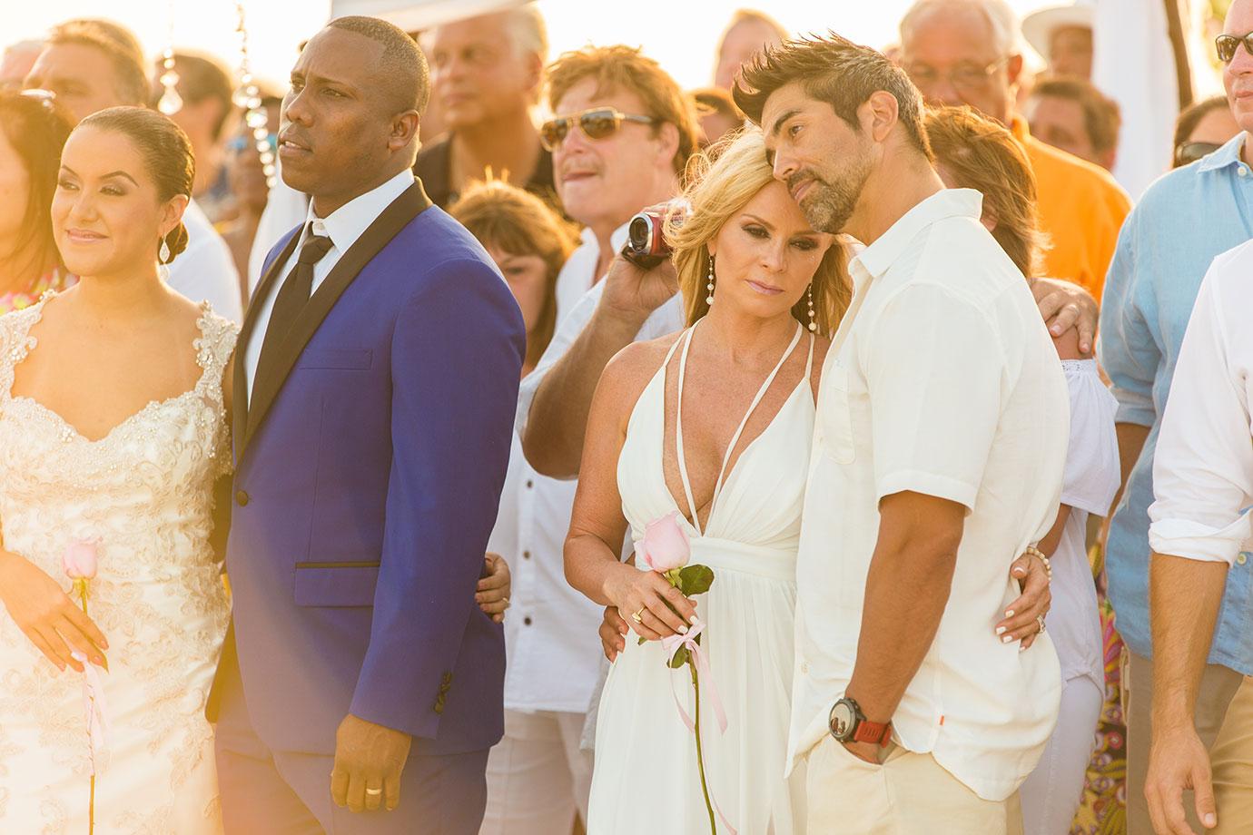 Tamra judge eddie renew vows aruba