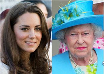 //kate middleton queen elizabeth vogue magazine