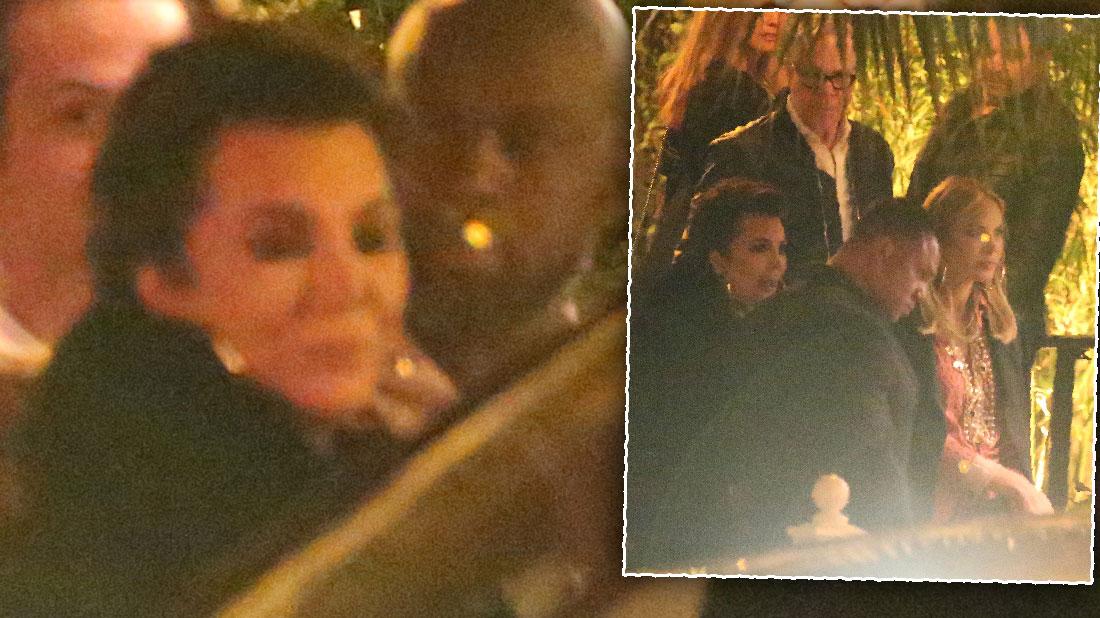 Heating Up! Kris Jenner Has Dinner Date With Rumored Boyfriend Corey Gamble