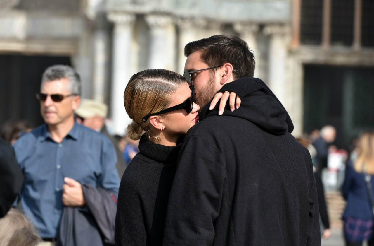 Scott Disick and Sofia Richie Relationship Timeline Hugging in Europe