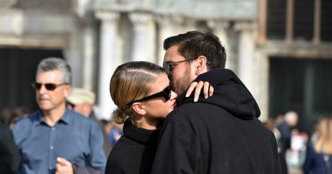 Scott Disick and Sofia Richie Relationship Timeline Hugging in Europe