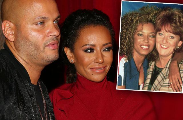 Mel B Mom Reunion Husband Belafonte Feud Spice Girls