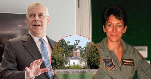 Split photos Andrew Windsor, Ghislaine Mxwell and Frogmore Cottage