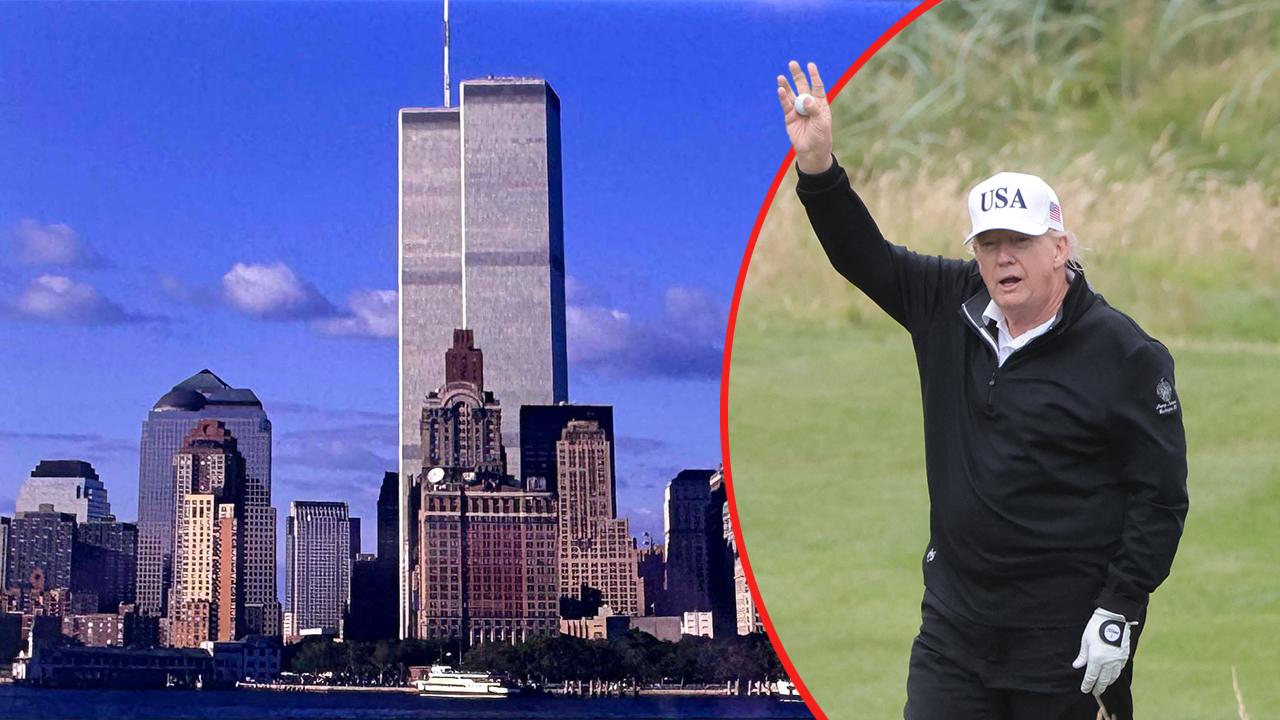 President Trump is skipping the 9/11 ceremony in Manhattan and heading to his overseas golf course.