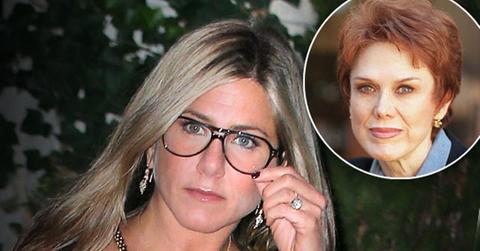 //jennifer aniston mom nancy aniston hospital emergency pp