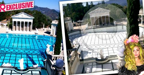 //lady gaga hearst castle video video waste water worst california drought wide
