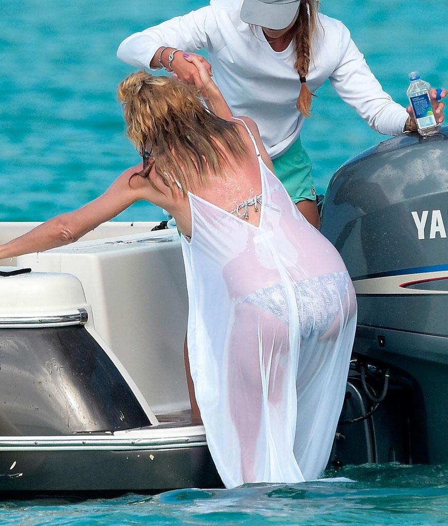 Heidi Klum Bikini Butt Boyfriend Vito Schnabel