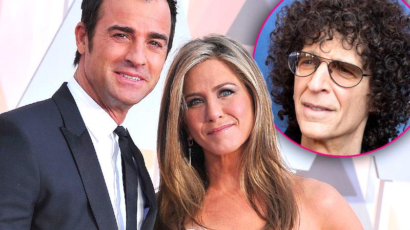 //howard stern jennifer aniston justin theroux wedding pp