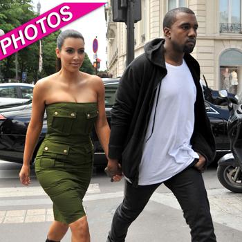 //kim kardashian kanye west paris