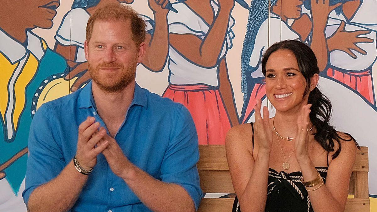 Photo of Prince Harry and Meghan Markle