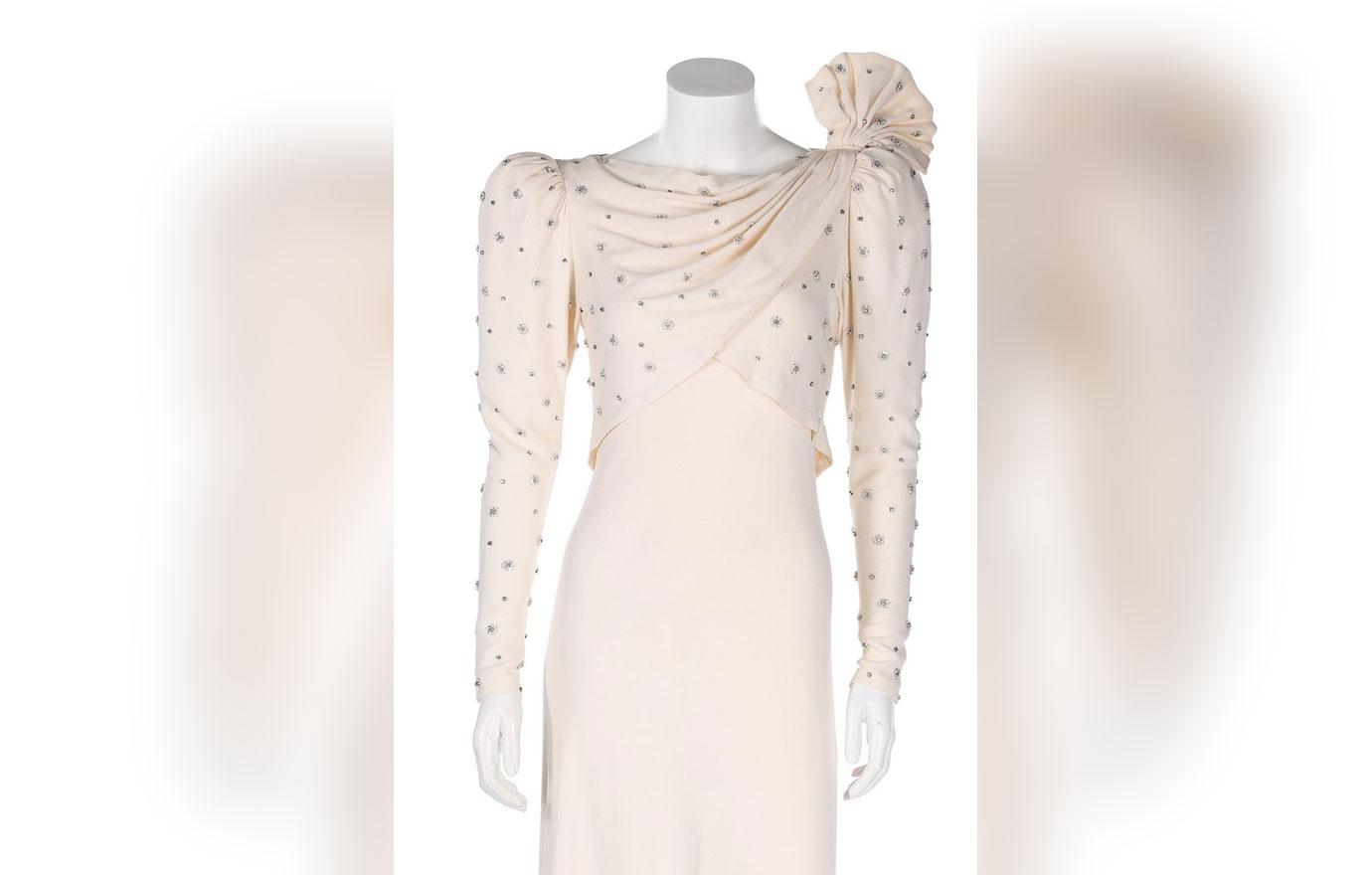 Princess Diana White Dress Sold Auction