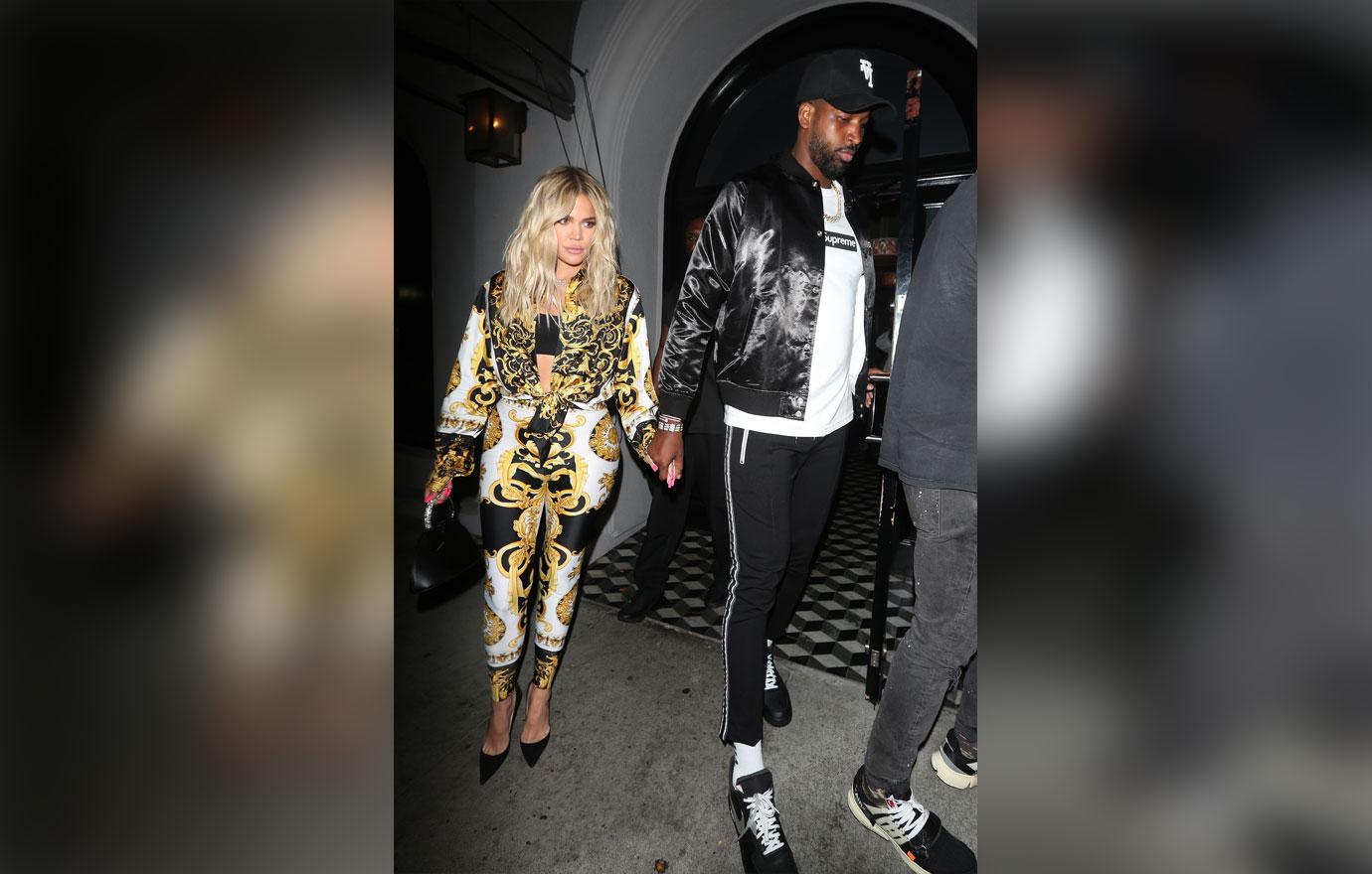 Khloe kardashian tristan thompson date night cheating scandal