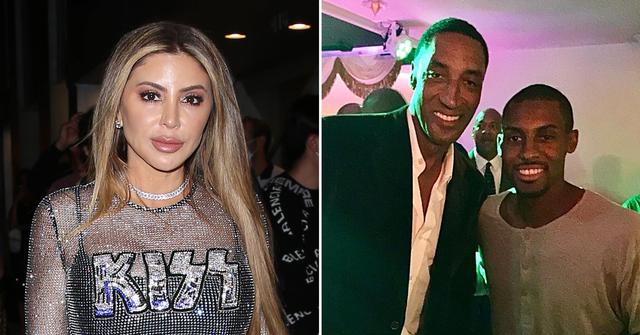 larsa pippen breaks silence scottie pippen son antron dead