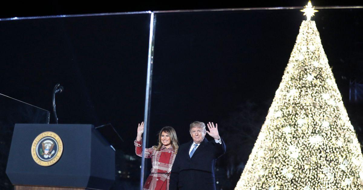 Photo of Melania and Donald Trump