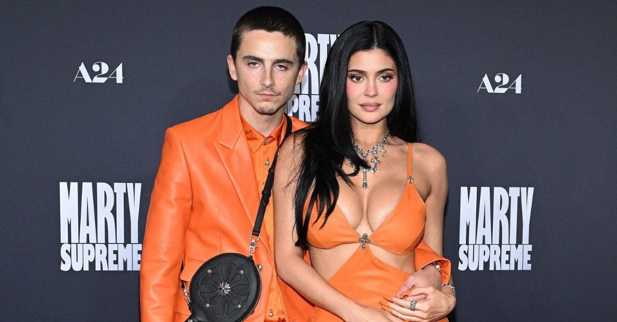 picture of Kylie Jenner and Timothée Chalamet