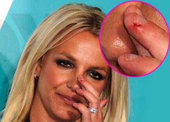 //britney spears bloody nails inf