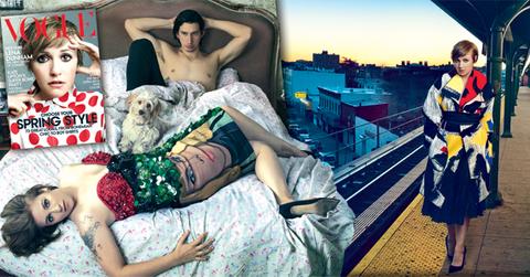 //vogue feb lena dunham girls hbo wide