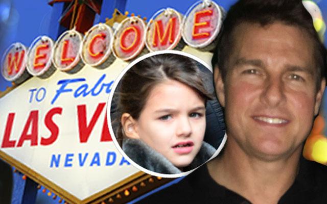 Tom Cruise Parties In Las Vegas Where is Suri