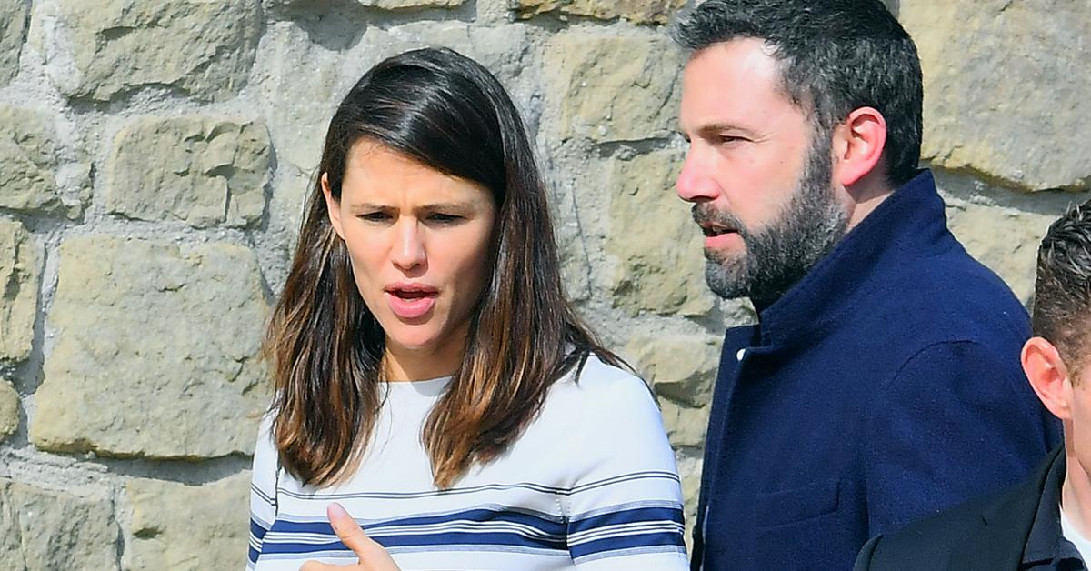 Jennifer Garner And Ben Affleck Take Kids To Church