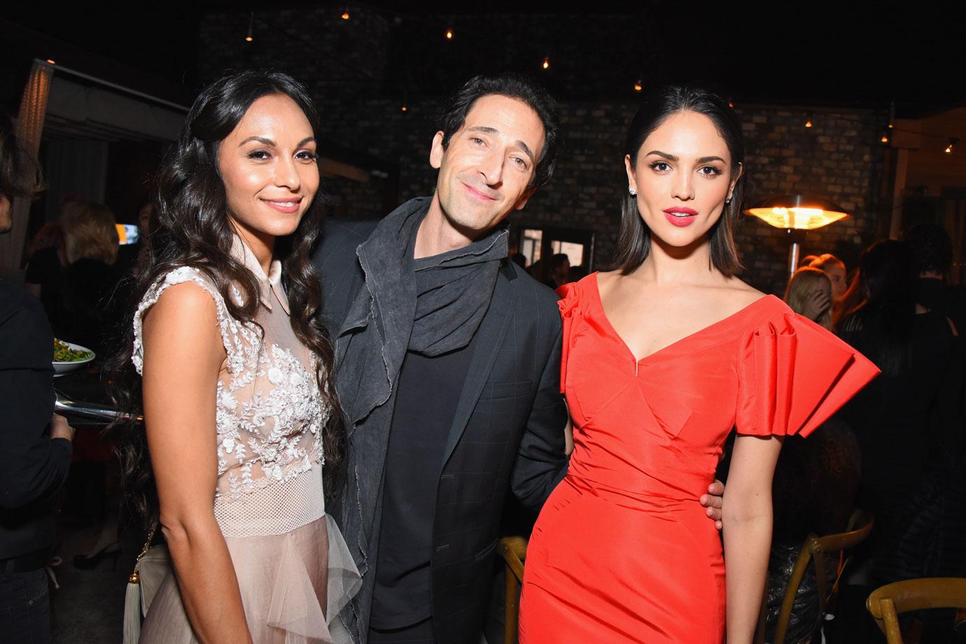 //Adrien Brody and Eiza Gonzalez