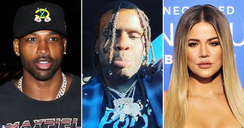 tristan thompson accused hooking up chief keef baby mama slim danger khloe kardashian maralee nichols r