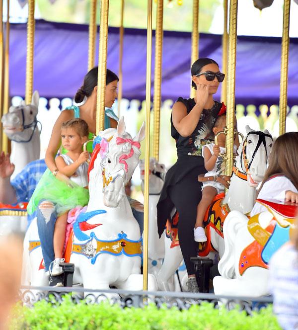 //kourtney kardashian penelope disick birthday disneyland no scott disick