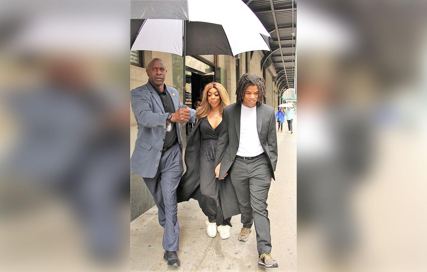 Wendy Williams Holds Hands With Son After Fight With Dad Kevin