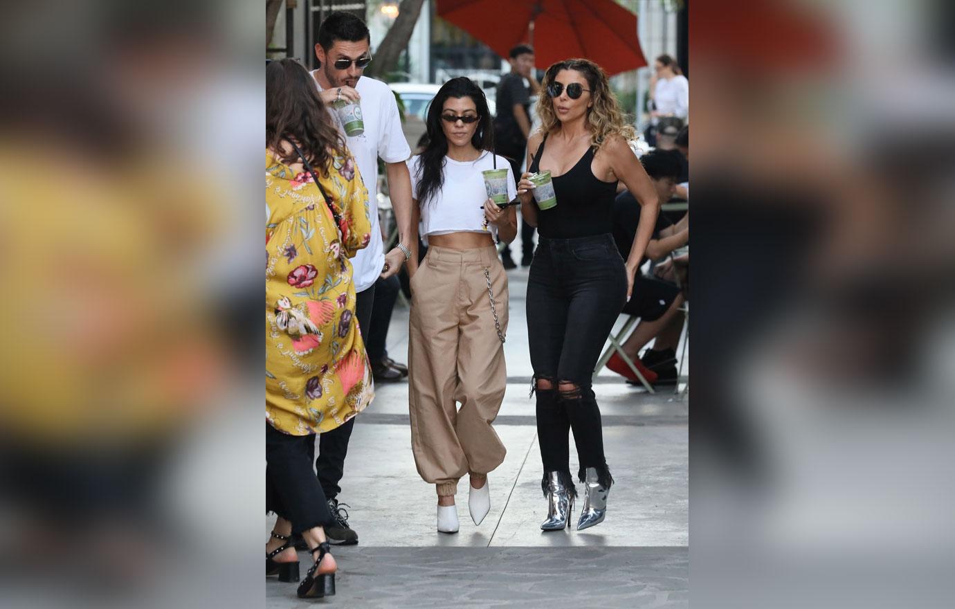 Kourtney Kardashian And Larsa Pippen Have Fun Date