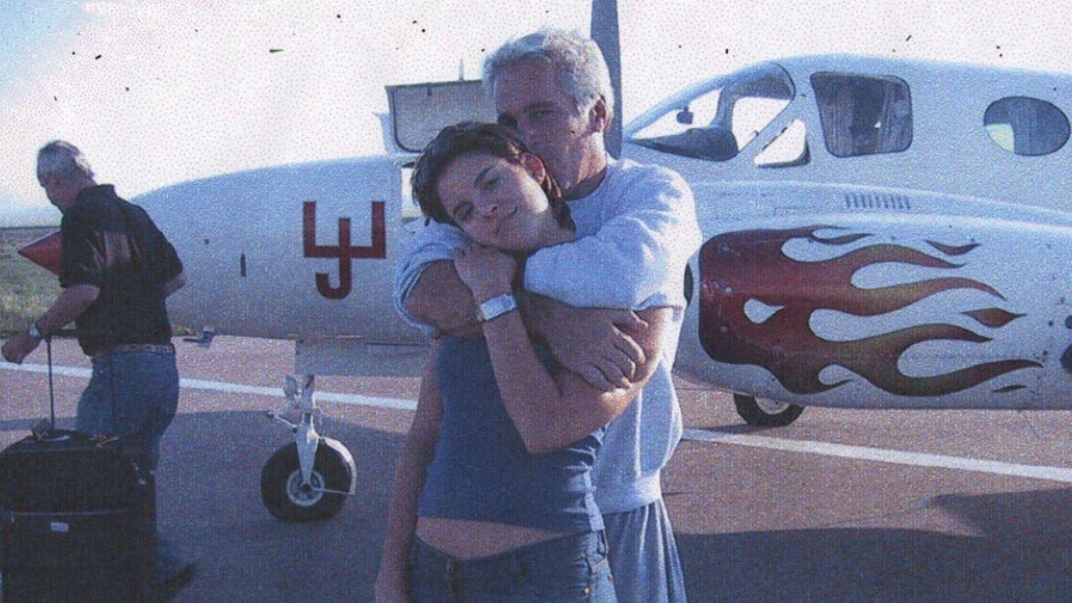 Photo of Jeffrey Epstein and Sarah Kellen