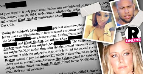 //kendra wilkinson denies ava sabrina london mansanai polygraph legit radar reveal official docs hank baskett pp sl