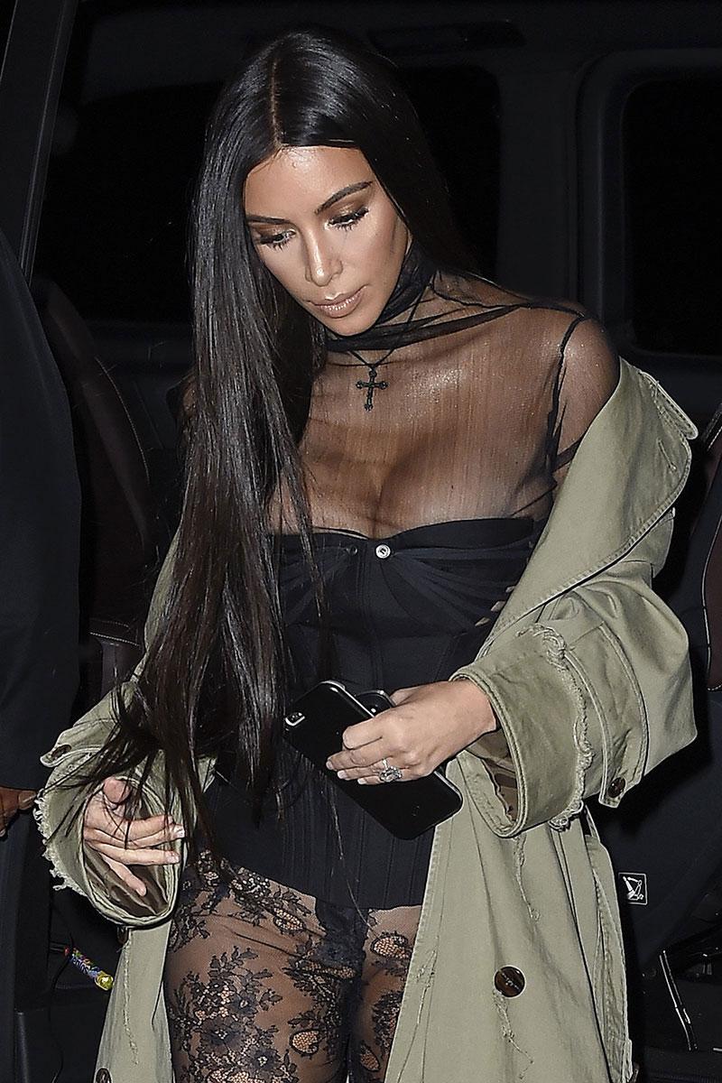 //kim kardashian video security footage paris robbery