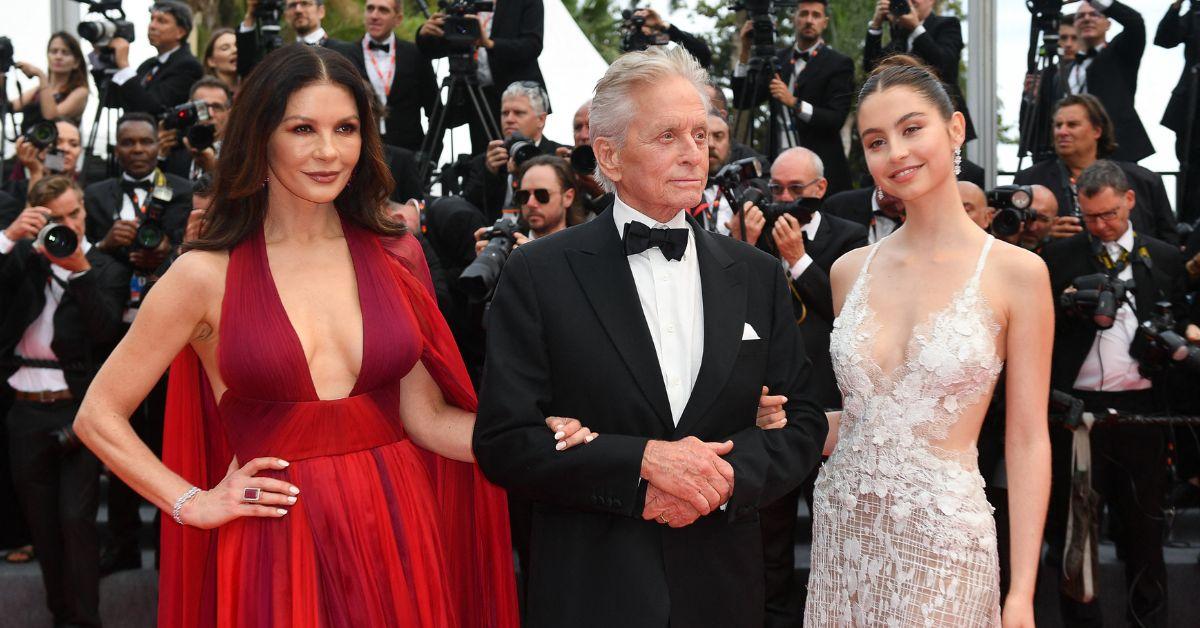 catherine zeta jones and michael douglas  years