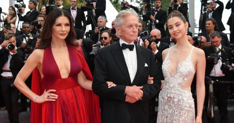 catherine zeta jones and michael douglas  years