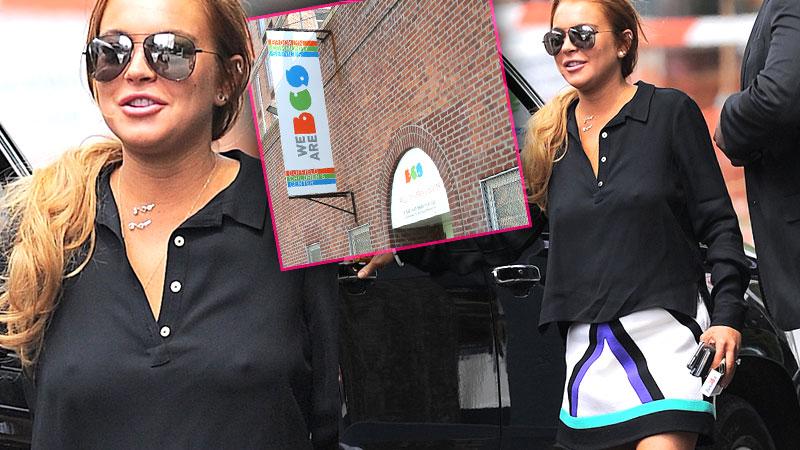 Nip Slip Warning! Braless Lindsay Lohan Heads To Community Service In A  Miniskirt — 8 Photos Of Her Risqué Wardrobe Choice