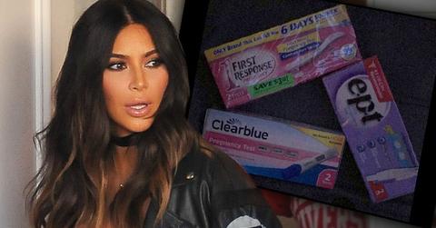 //kim kardashian pregnancy scare snapchat pp