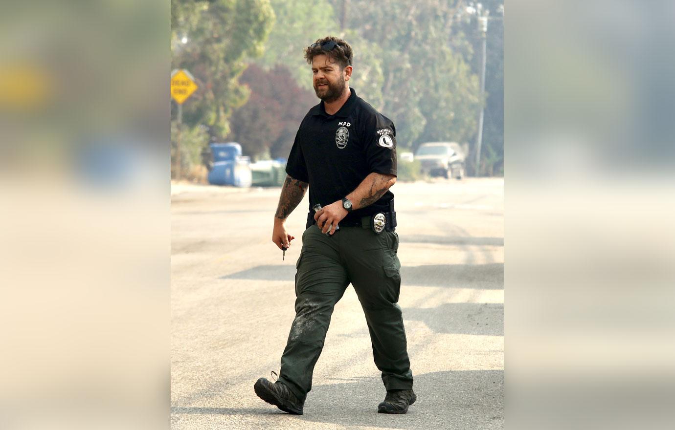 Jack Osbourne Fights Wildfires in California