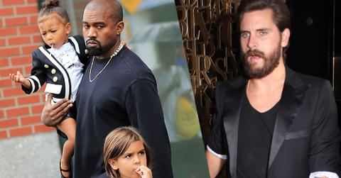 Kanye West Babysits Mason